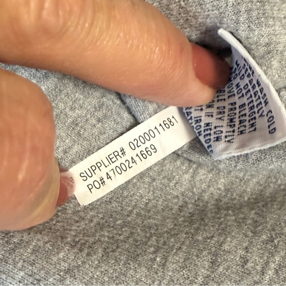 Polo Ralph Lauren Mock Zip Neck Thermal Pullover. Gray Size XXL #1439 - Picture 8 of 9